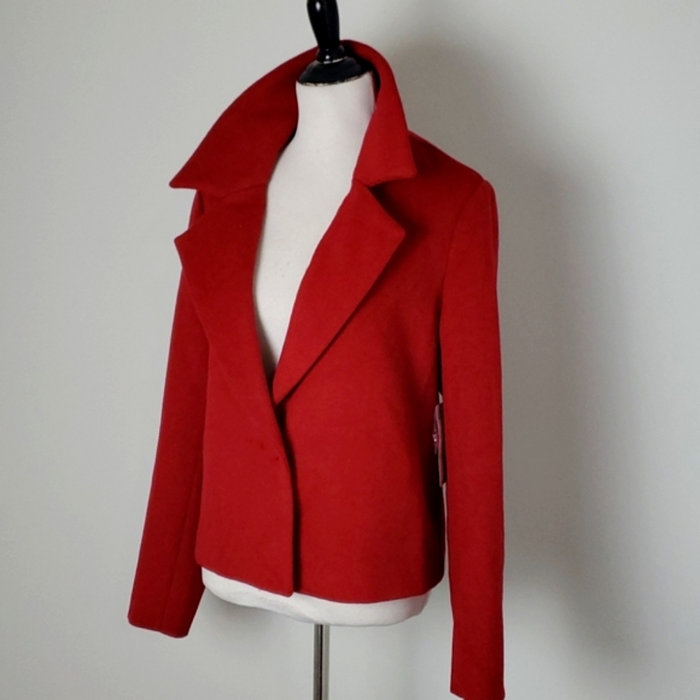 Karen Kane women's red blazer jacket